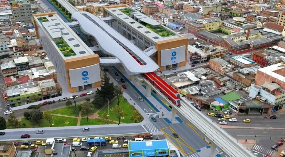 Proyección Metro de Bogota 1