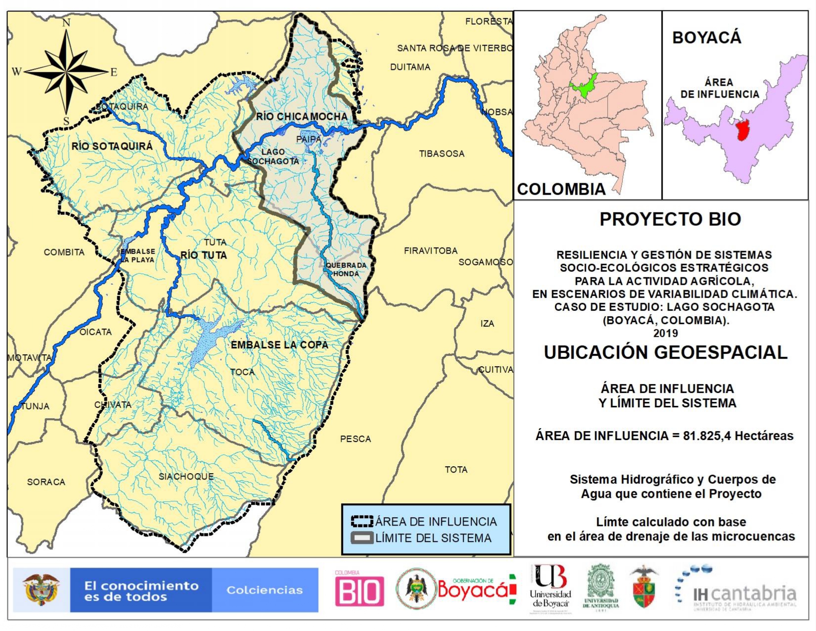 Mapa ríoSochagota