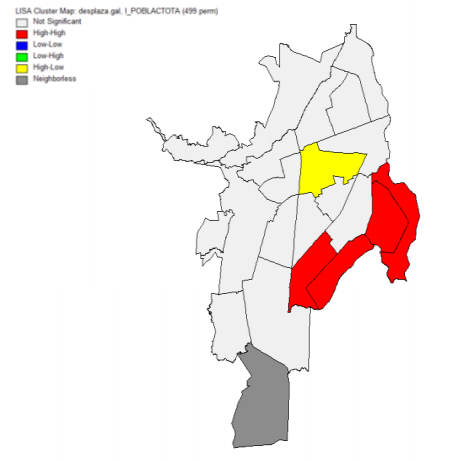 7. Mapa desplazados oriente Cali