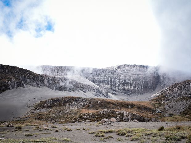 En el Parque Nacional de los Nevados se conservan tres de los seis glaciares del país. Antes había 13, pero el cambio climático causó su desaparición.