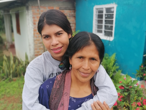 “Daniela es muy valiente y sé que nació para grandes cosas”, dice Rosa Pito, su madre. Fotos: Tatiana Escárraga