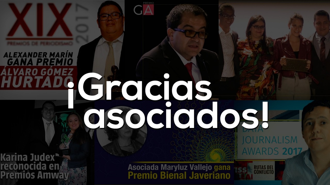 Un año lleno de reconocimientos para nuestra asociación ¡Felicidades asociados!