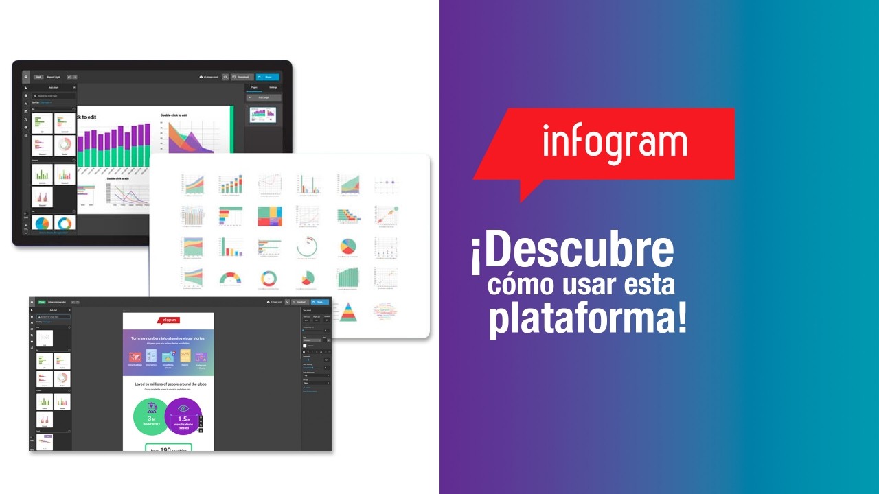 Infogram, una opción para diseñar con tus datos