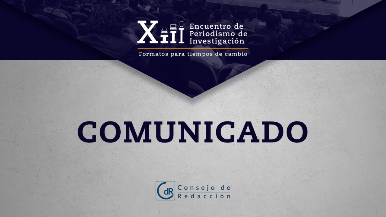 Comunicado CdR - Reprogramación XIII #EpiCdR