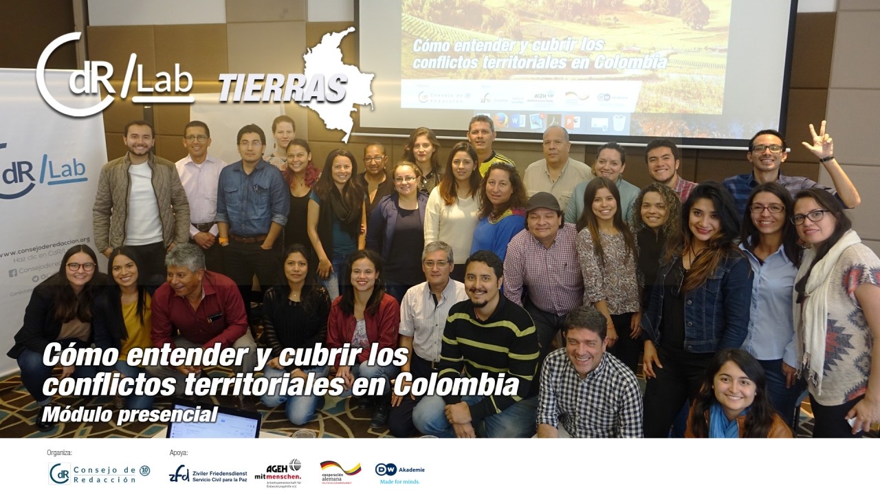 Terminó el módulo presencial de CdR/Lab Tierras