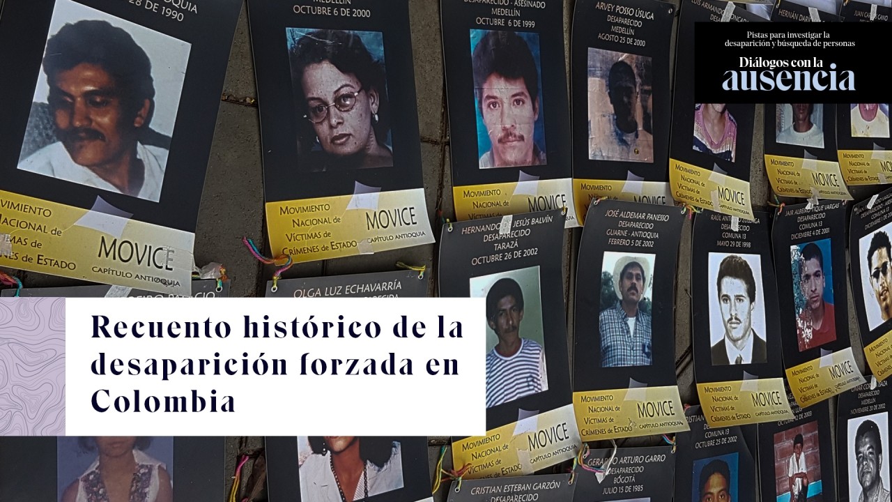 Recuento histórico de la desaparición forzada en Colombia desde 1977 hasta 1988