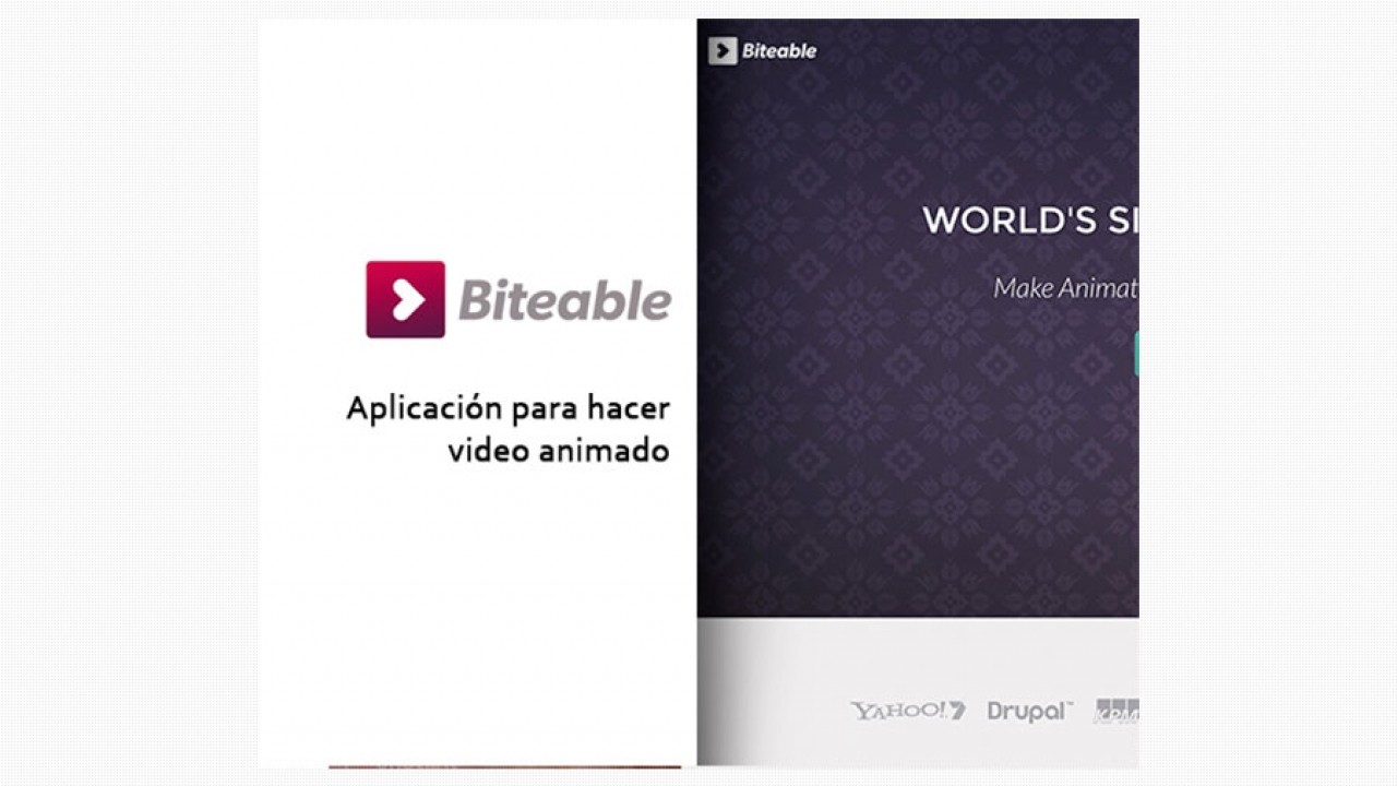 Biteable, una herramienta web de video animado gratuita