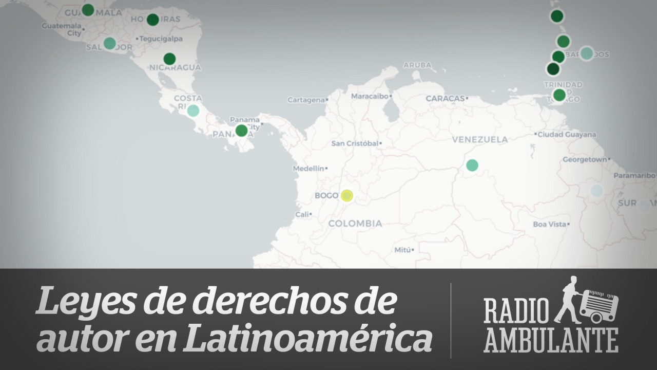 Conoce el mapa interactivo de leyes de derechos de autor