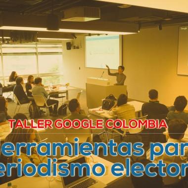 Equipo CdR, asociados y periodistas participaron en el taller de herramientas Google