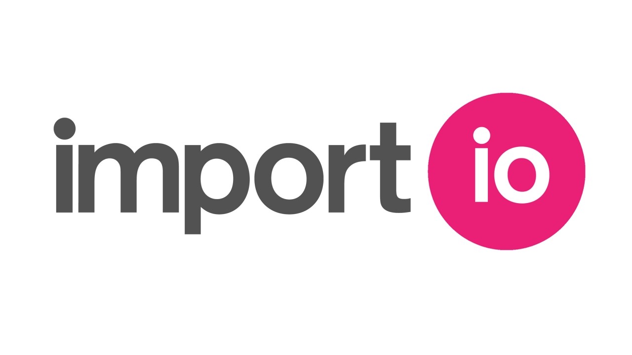 Extrae datos desde la web con Import.io