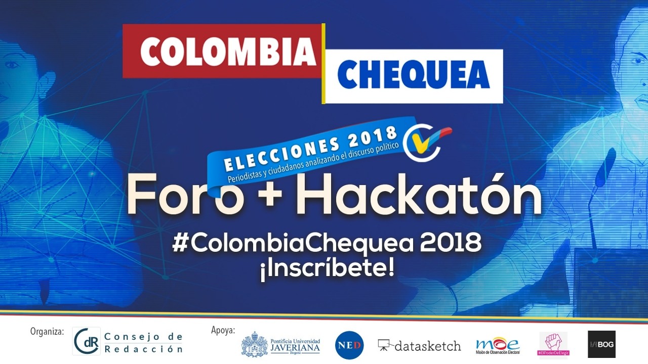 Conoce todos los detalles de #ColombiaChequea 2018 y ¡Participa!