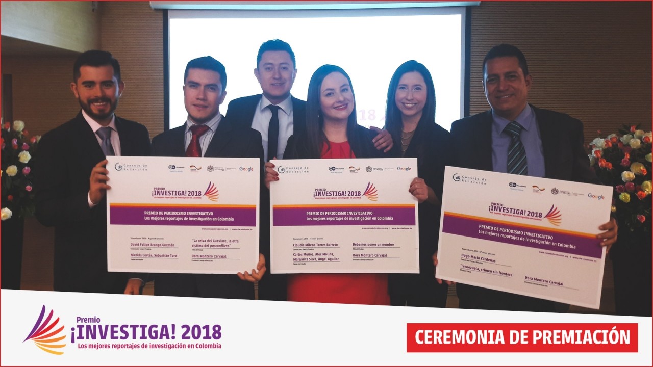 Así fue la ceremonia de entrega del Premio ¡Investiga! 2018