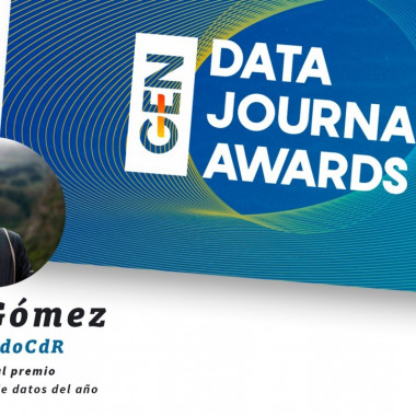 #AsociadoCdR nominado al premio joven periodista de datos del año