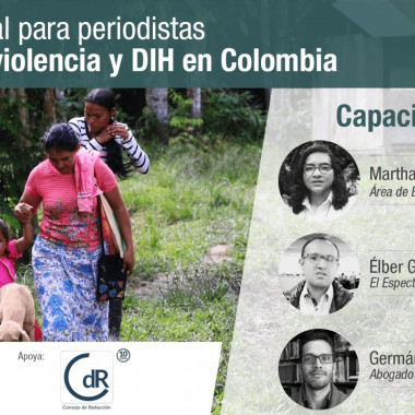 Curso virtual para periodistas 'Conflicto, violencia y DIH en Colombia'