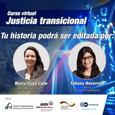 Tatiana Navarrete y María Clara Calle de Verdad Abierta serán editoras de CdR/Lab Justicia Transicional