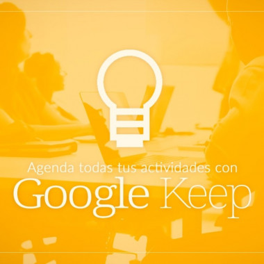 Agenda todas tus actividades con Keep