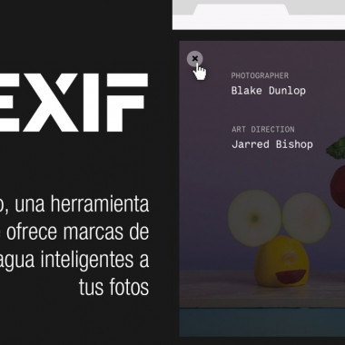 Protege tus imágenes en la web con EXIF