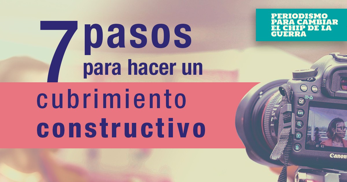 Siete pasos para hacer un cubrimiento constructivo