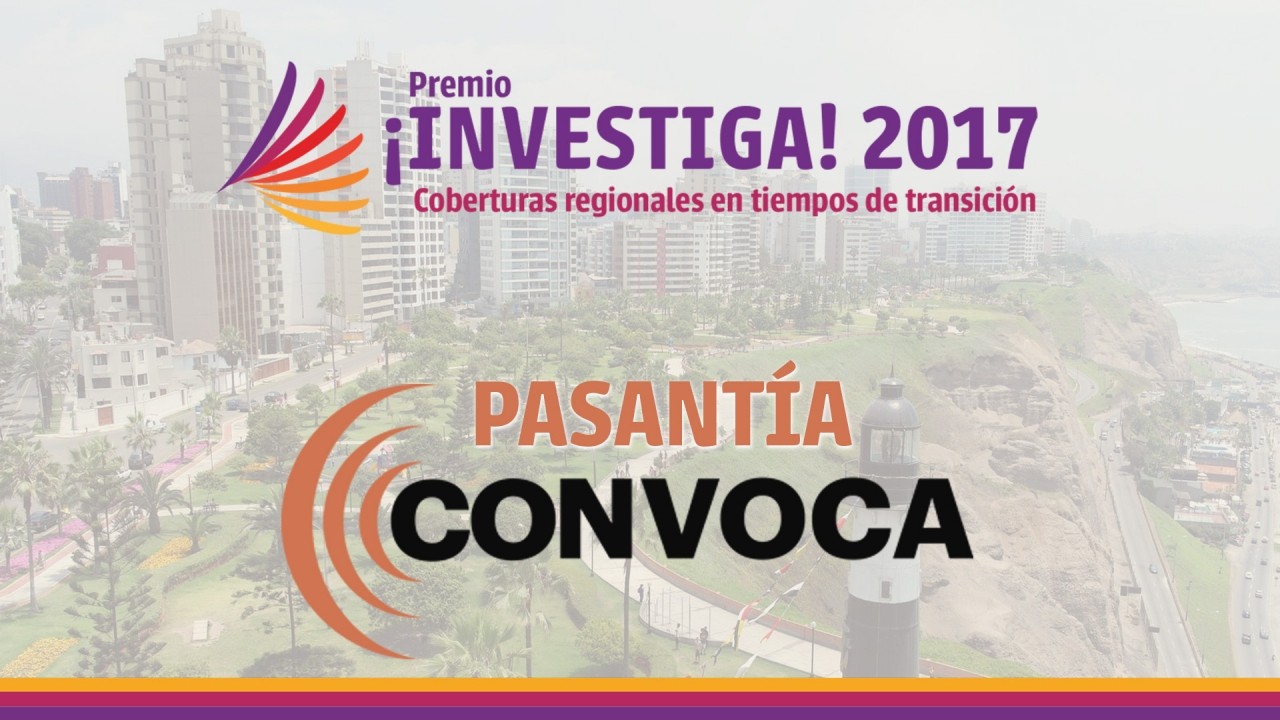 Ganadora del Premio ¡Investiga! 2017 viajó a Convoca en Perú