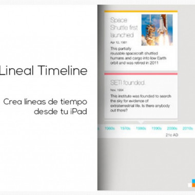 Lineal Timeline, crea líneas de tiempo interactivas