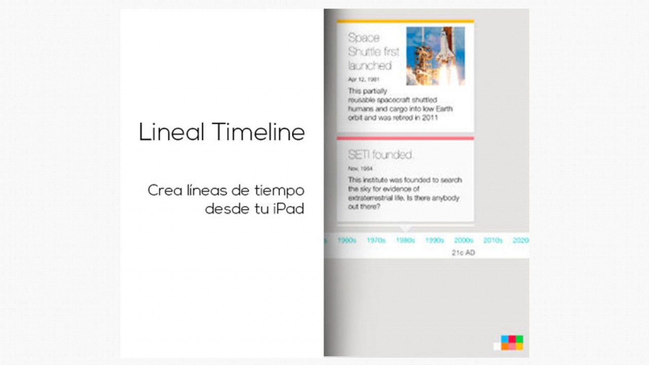 Lineal Timeline, crea líneas de tiempo interactivas