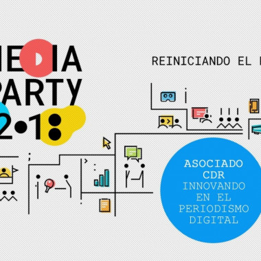 Asociado CdR innovando el periodismo digital en la Media Party 2018