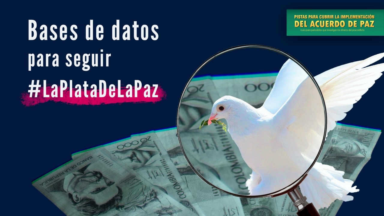 Bases de datos para consultar los dineros de la paz