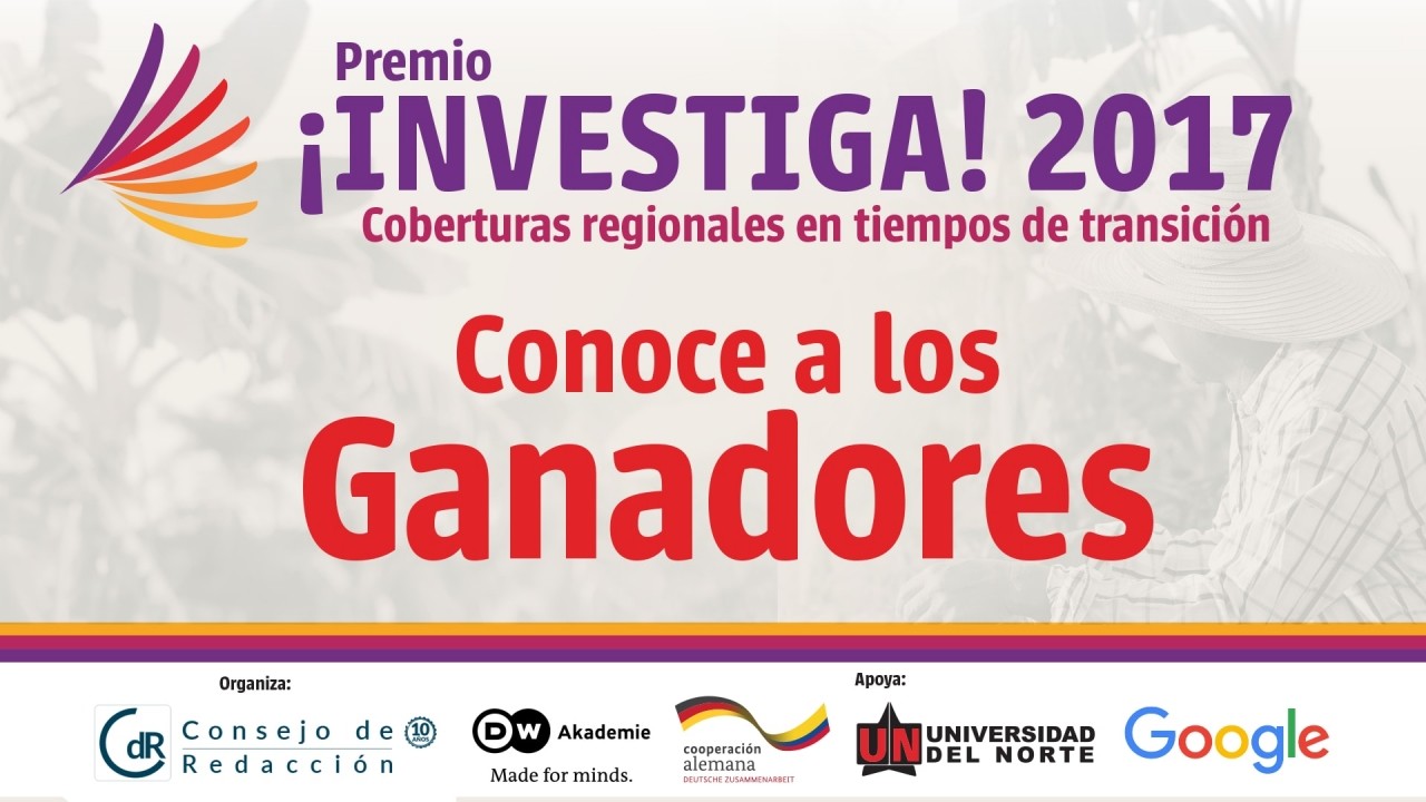 Estos son los ganadores de la sexta versión del Premio ¡Investiga!