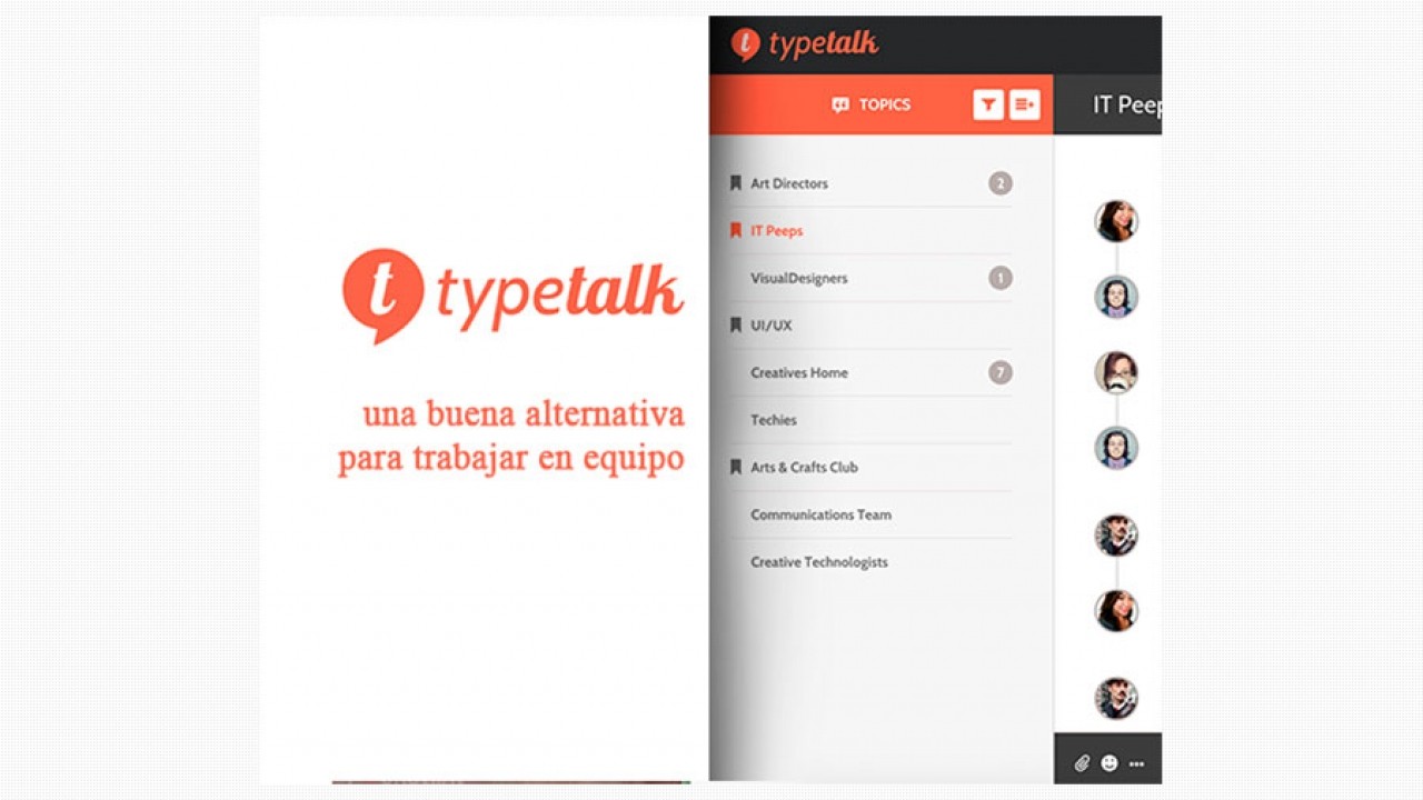 Typetalk, una herramienta para el trabajo colaborativo entre periodistas