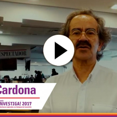 Jorge Cardona, jurado del Premio ¡Investiga! 2017