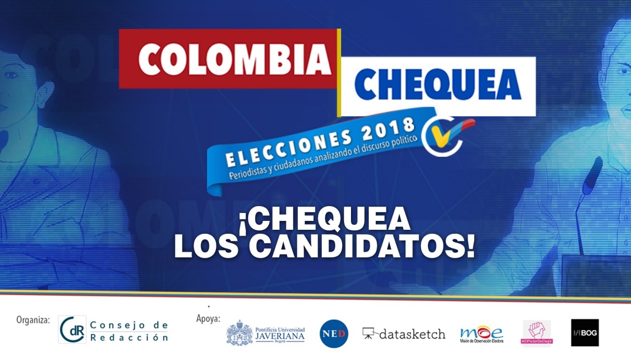 ¡Envíanos frases de candidatos para chequear en nuestra hackatón!