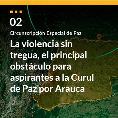 La violencia sin tregua, el principal obstáculo para aspirantes a la Curul de Paz por Arauca 