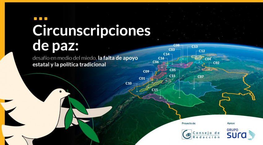 Circunscripciones de paz: desafío en medio del miedo, la falta de apoyo estatal y la política tradicional