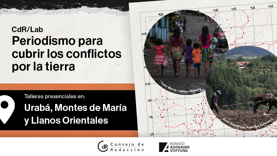 CdR/Lab Periodismo para cubrir los conflictos por la tierra