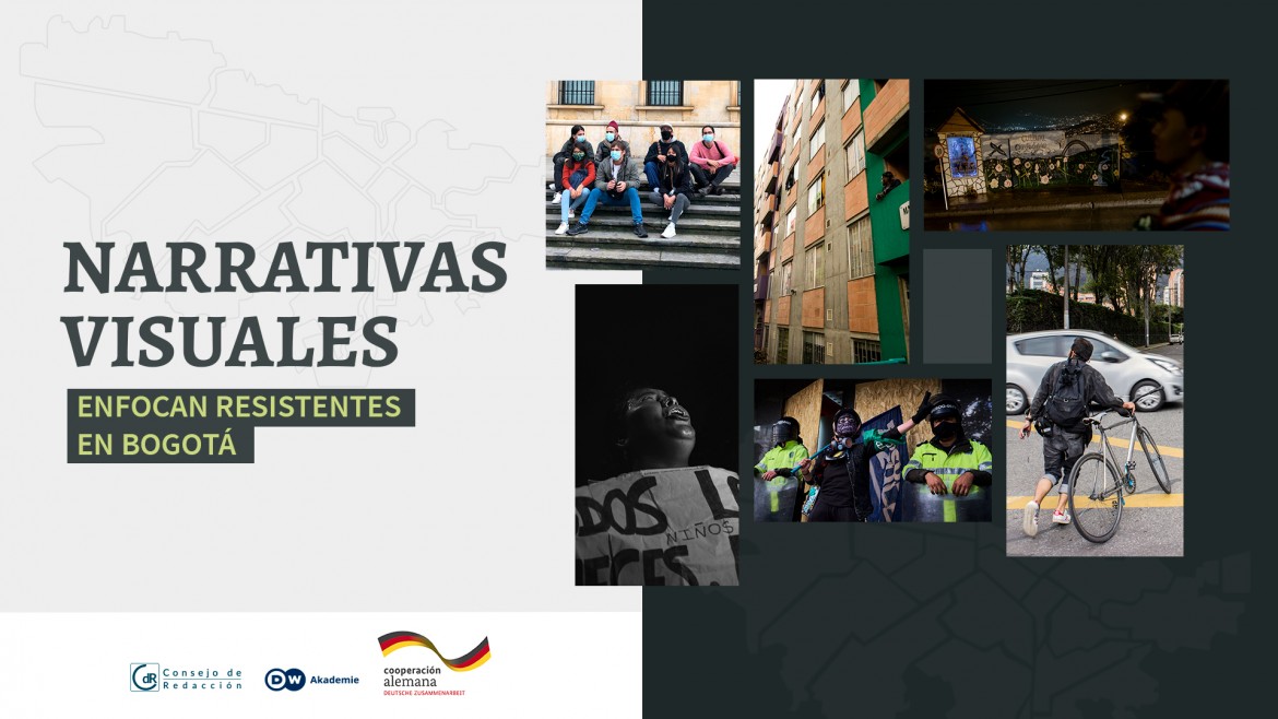 Narrativas visuales enfocan resistentes en Bogotá