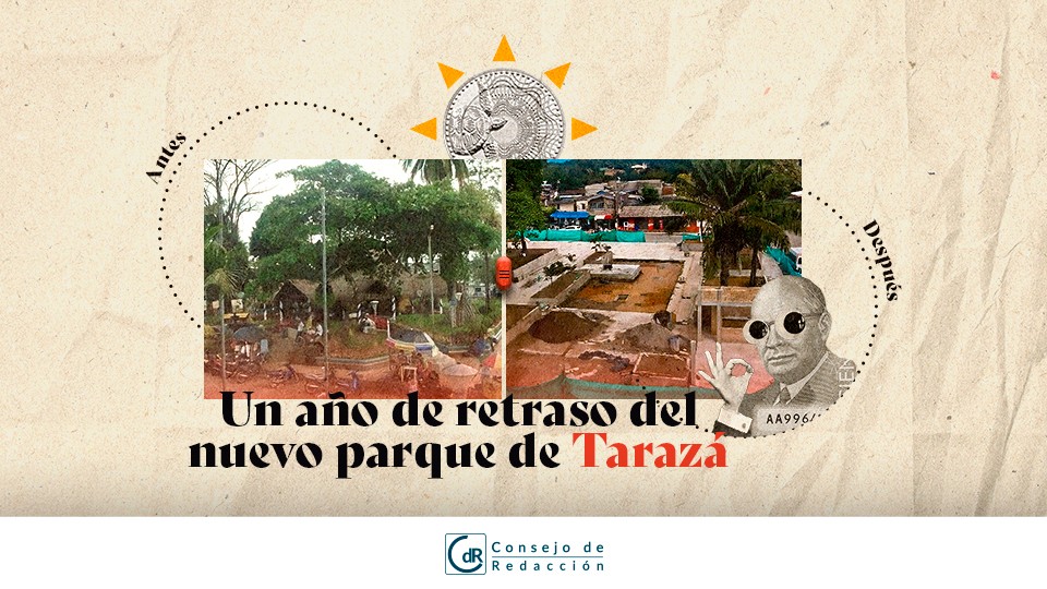 Más de un año de retraso del nuevo parque de Tarazá