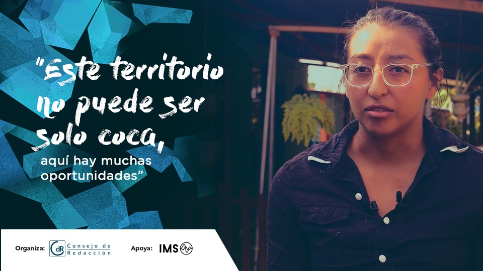 “Este territorio no puede ser solo coca,  aquí hay muchas oportunidades”