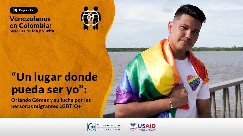 “Un lugar donde pueda ser yo”: Orlando Gómez y su lucha por las personas migrantes LGBTIQ+