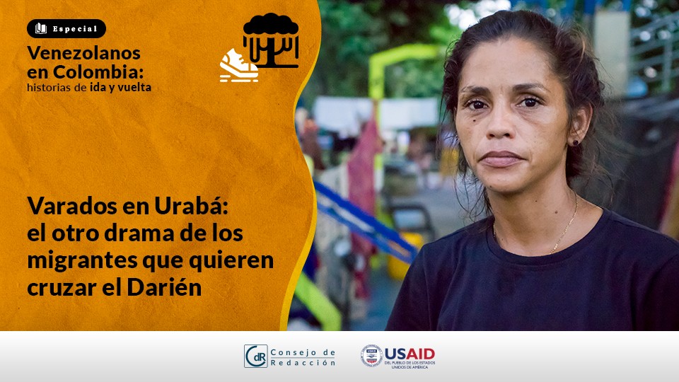 Varados en Urabá: el otro drama de los migrantes que quieren cruzar el Darién