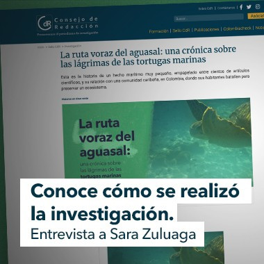 ¿Cómo hacer crónica sobre conflictos socioambientales?: La ruta voraz del aguasal