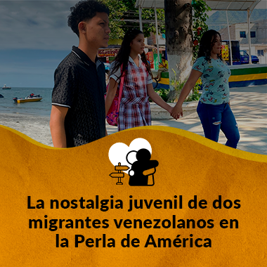 La nostalgia juvenil de dos migrantes venezolanos en la Perla de América