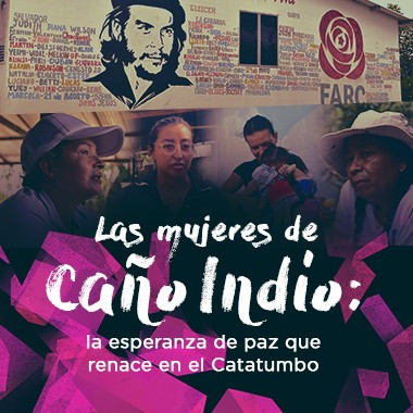 Las mujeres de Caño Indio: la esperanza de paz que renace en el Catatumbo