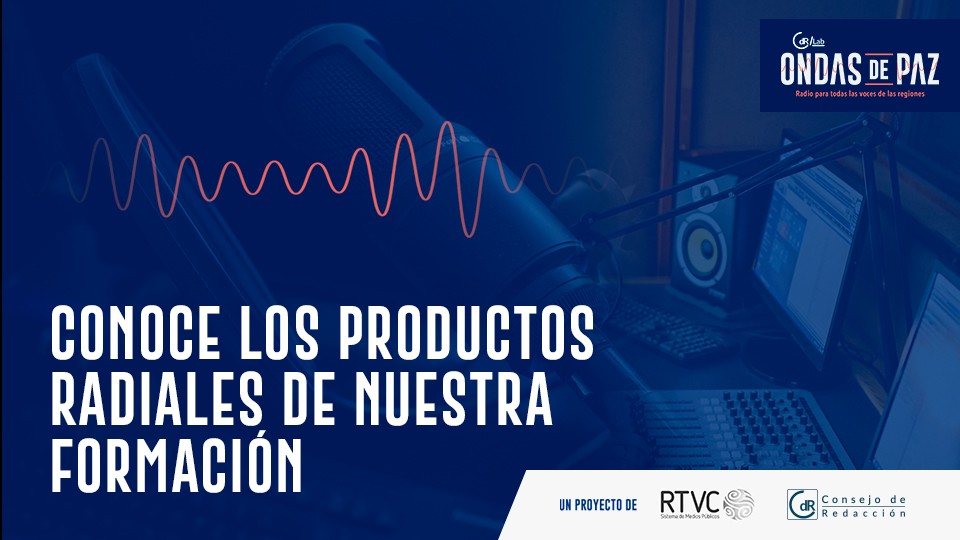 Conoce los productos radiales de los participantes de ‘Ondas de paz’