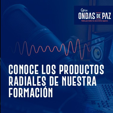 Conoce los productos radiales de los participantes de ‘Ondas de paz’