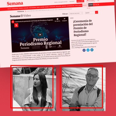 CdR presente en los Premios de la Revista Semana