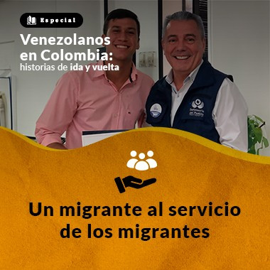 Un migrante al servicio de los migrantes