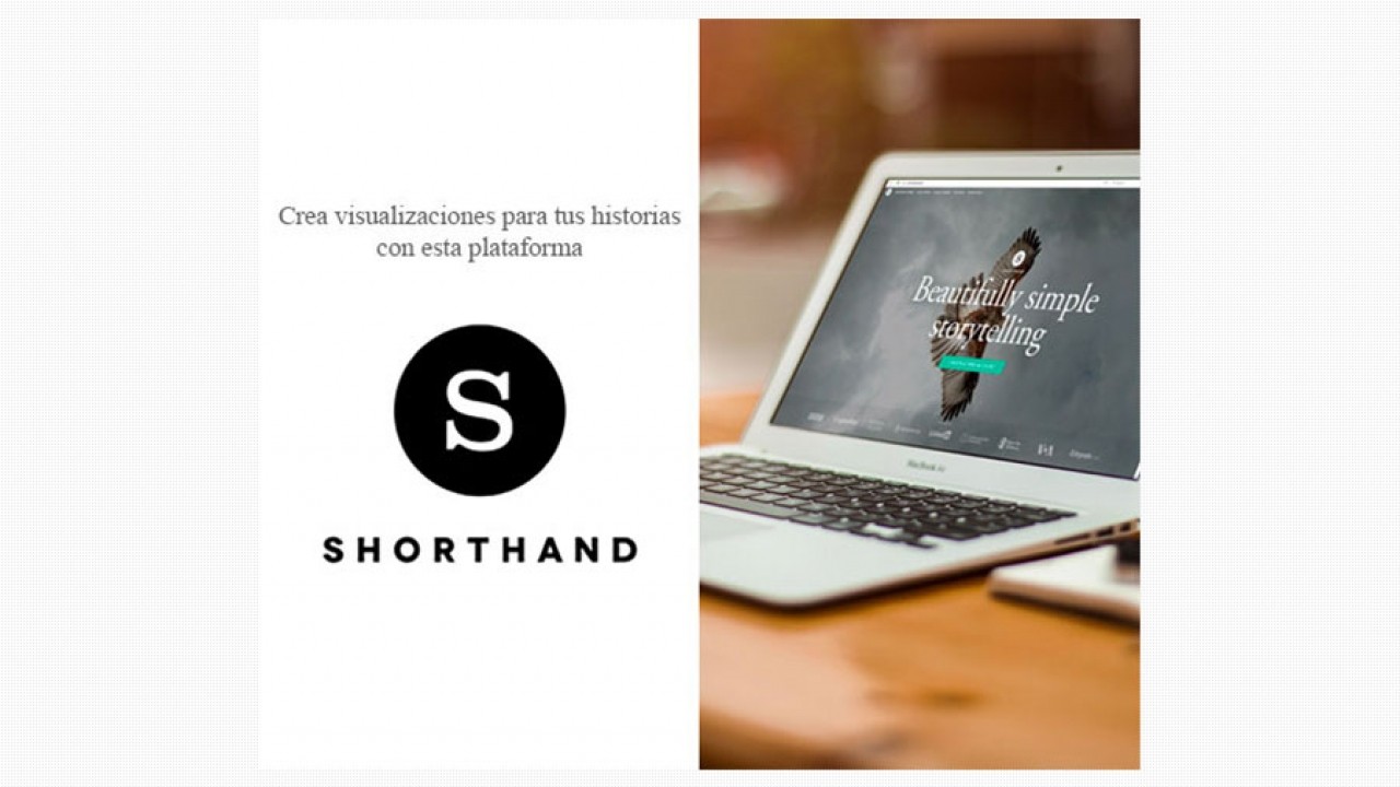 Con Shorthand, crea historias multimedia