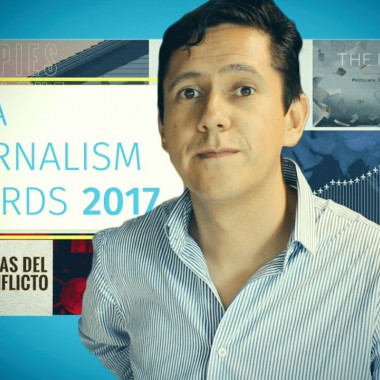 Óscar Parra gana premio de periodismo con 'Rutas del Conflicto'