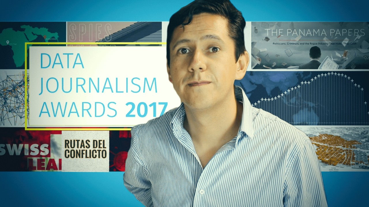 Óscar Parra gana premio de periodismo con 'Rutas del Conflicto'