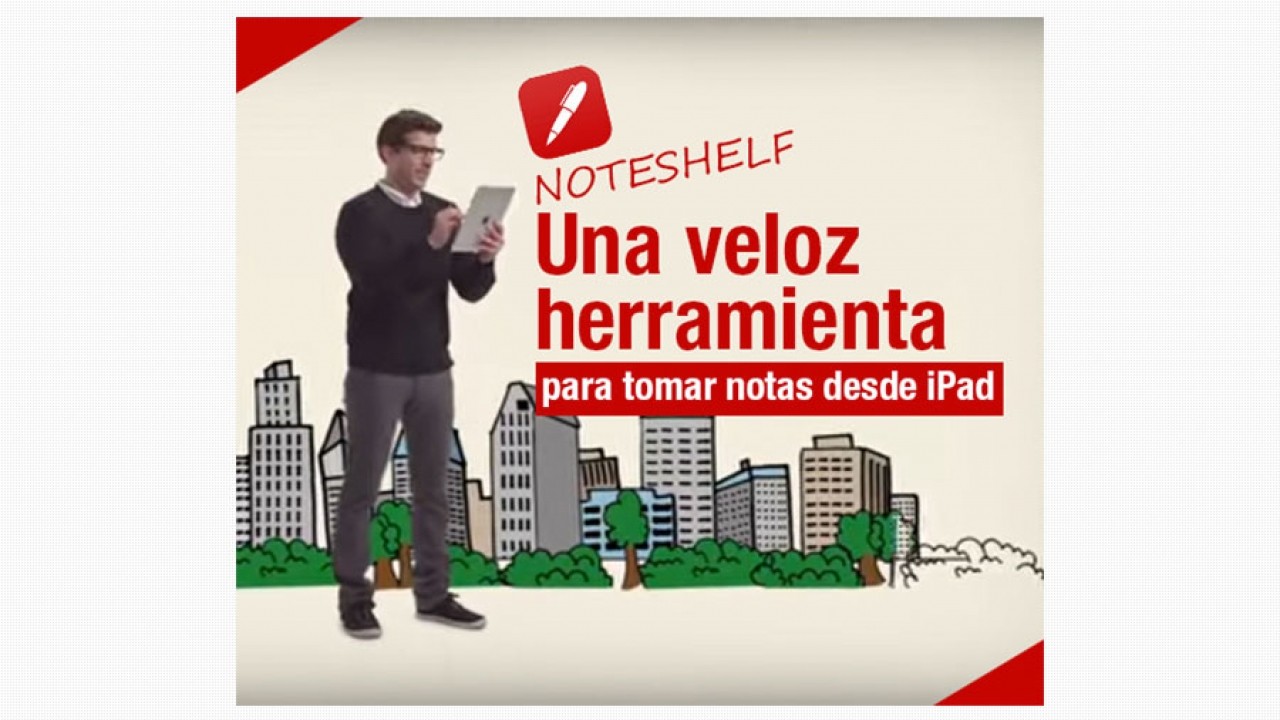 Toma notas desde tu iPad con Noteshelf